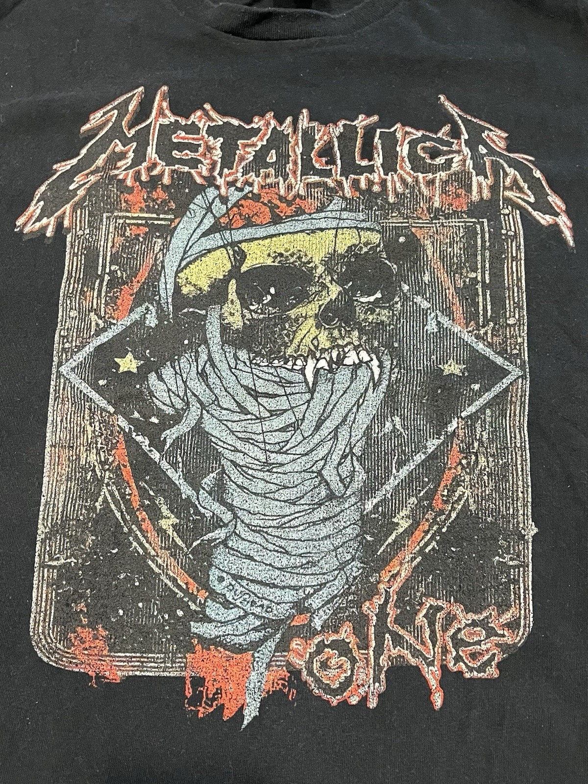 Metallica One Shirt. Preowned Size Large. Good Condition. gallery