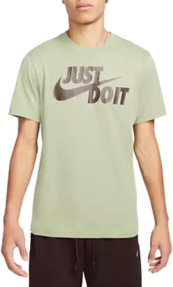 Nike Men Sportswear Tee "Just Do It" Swoosh Tee Green, XL. $19.99 Free Shipping gallery