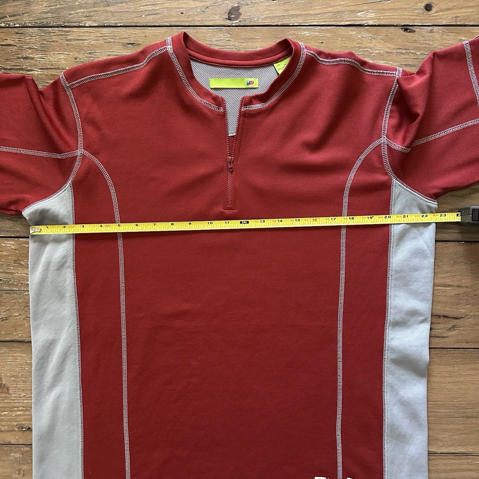 Vtg Mountain Dew Shirt 1/4 Zip Jersey Red Y2K Promo 24 Pack Medium Retro gallery