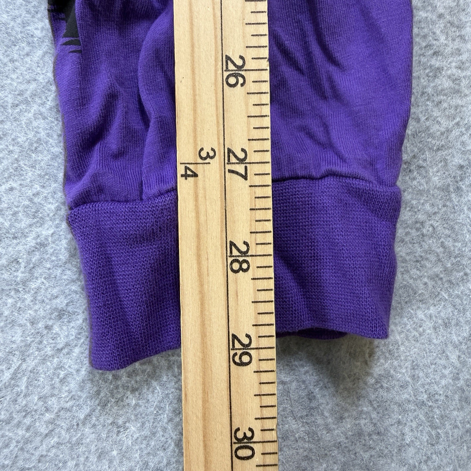 Union Bindings LS Purple T Shirt XL Crewneck Sleeve Logos Cotton Made in Italy gallery