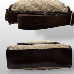 Poul Smith Quilted Shoulder Bag Messenger Used Japan