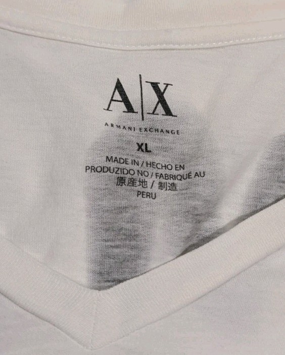 A/X Armani Exchange Logo T Shirt Mens XL Designer Graffiti City Preppy #15t gallery