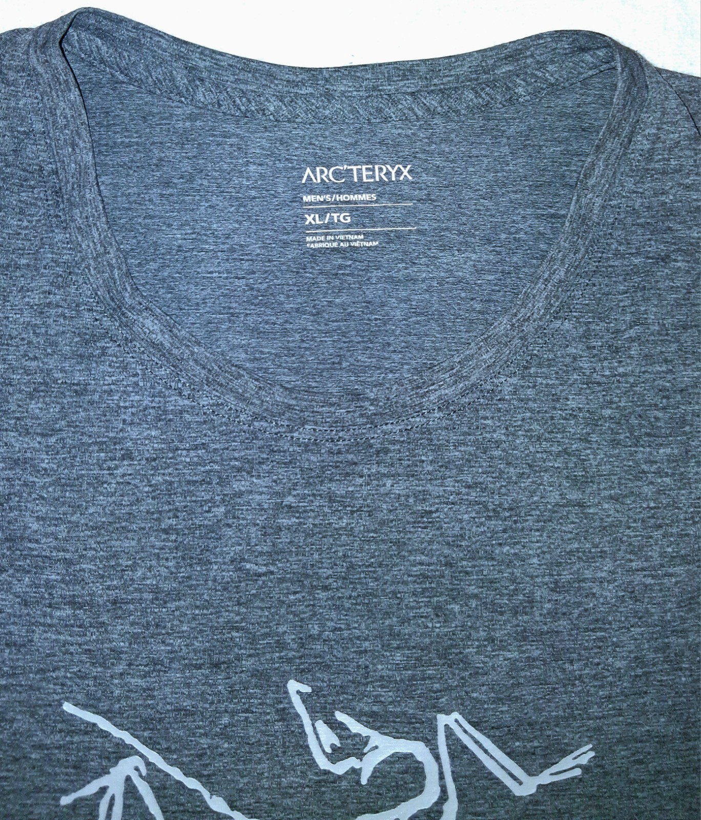Arcteryx Cormac Logo SS T-Shirt Men’s Size XLarge Gray Excellent Condition !!! gallery