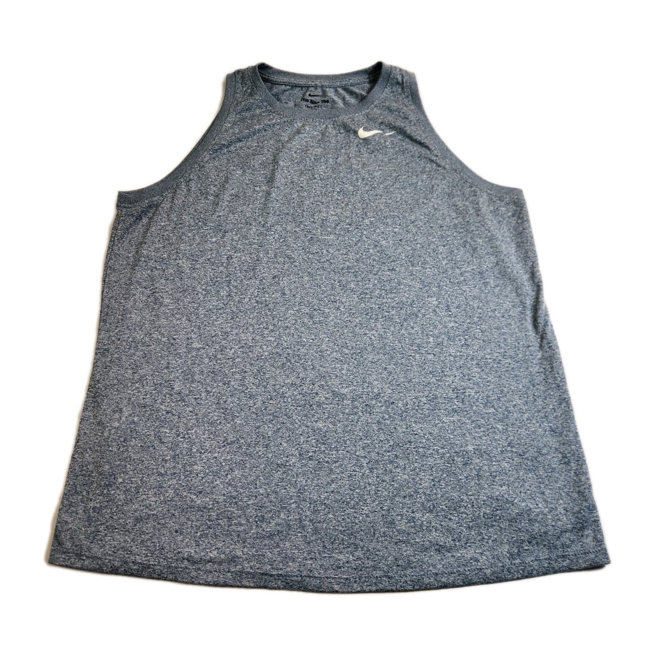 Nike Tank Top Sleeveless Shirt Men's Size LG Blue Dri-fit Performance Activewear gallery