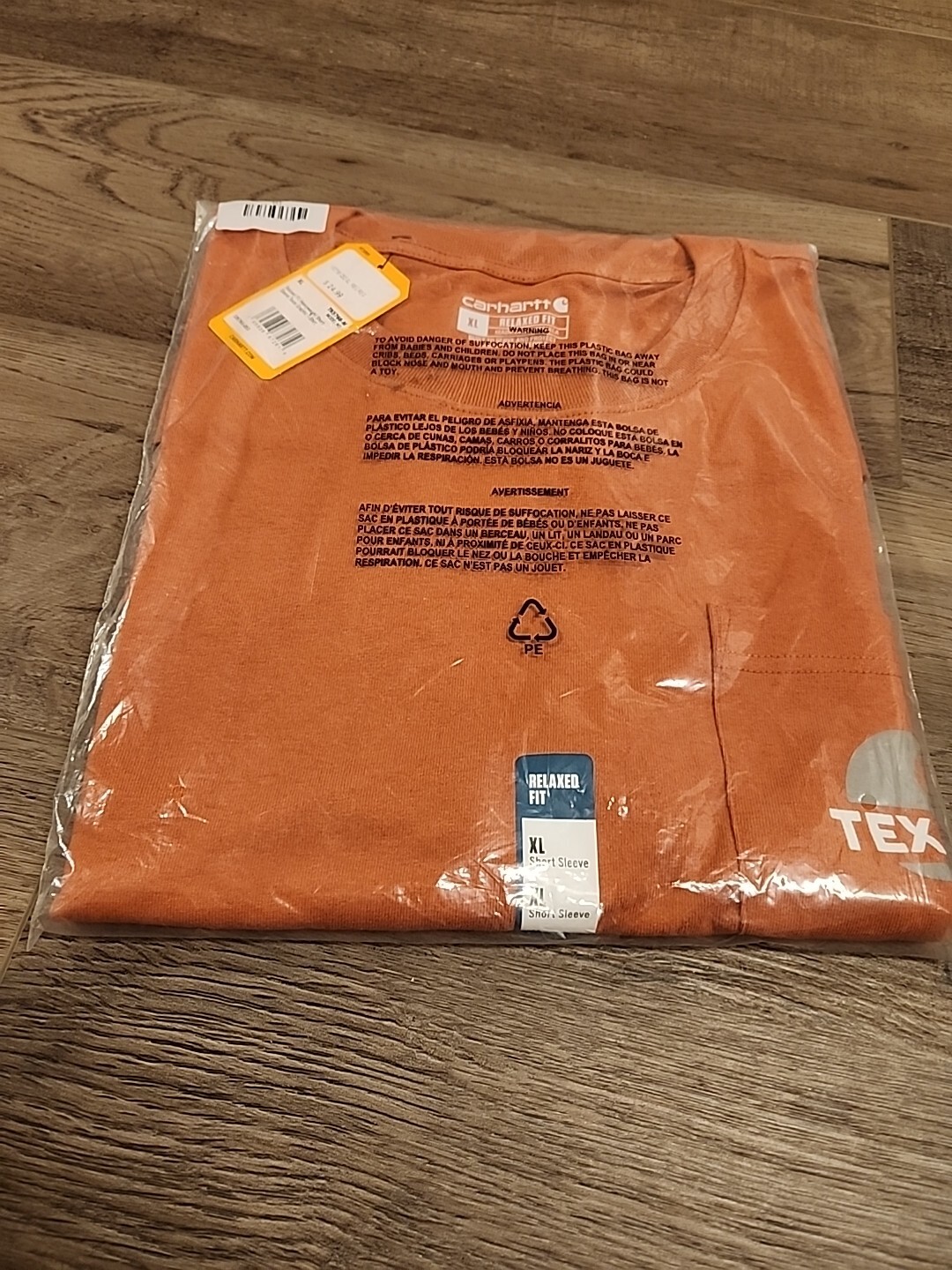 XL Carhartt Relaxed Fit Heavyweight SS Texas Graphic T-Shirt Ltred05 NEW gallery