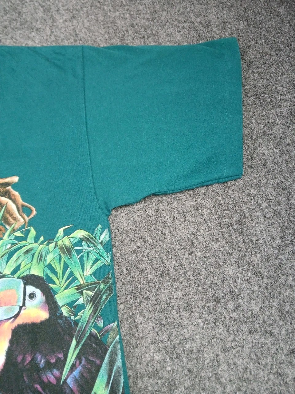 Rain Forest Cafe All Over Print Nature T Shirt Mens Size XXL Single Stitch 90s gallery