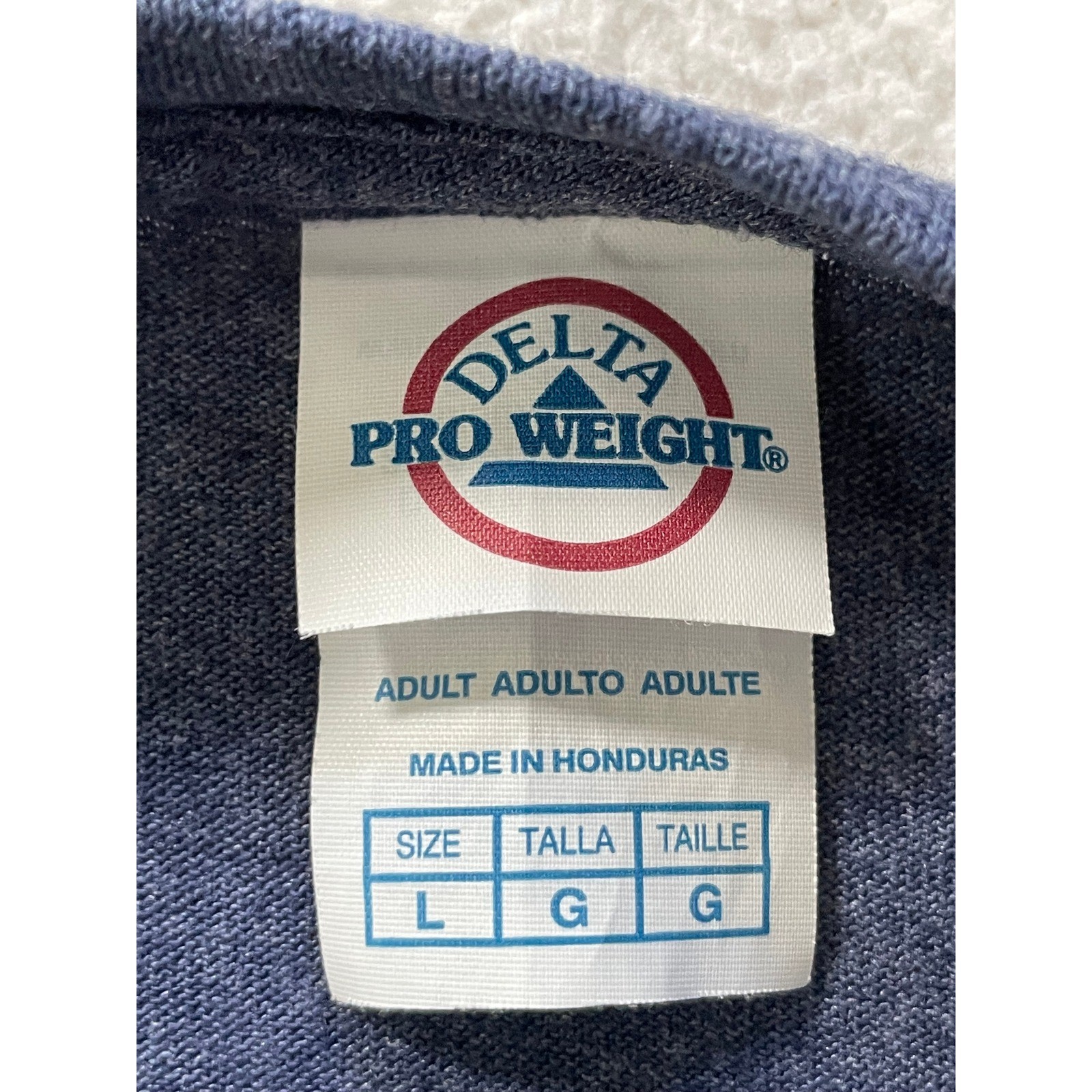 I Fished Today T-shirt Mens Large Navy Blue Graphic Novelty Tee Delta Pro Weight gallery