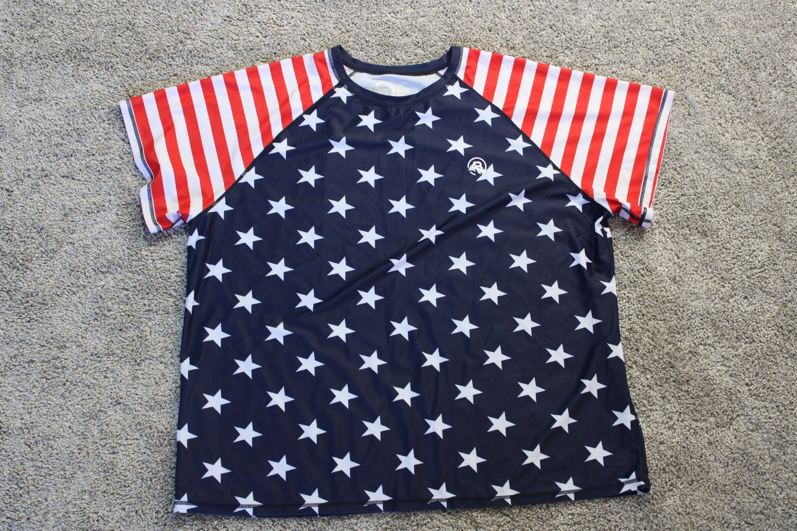 AB Shirt 5XL Red White Blue Stars Stripes Patriotic gallery