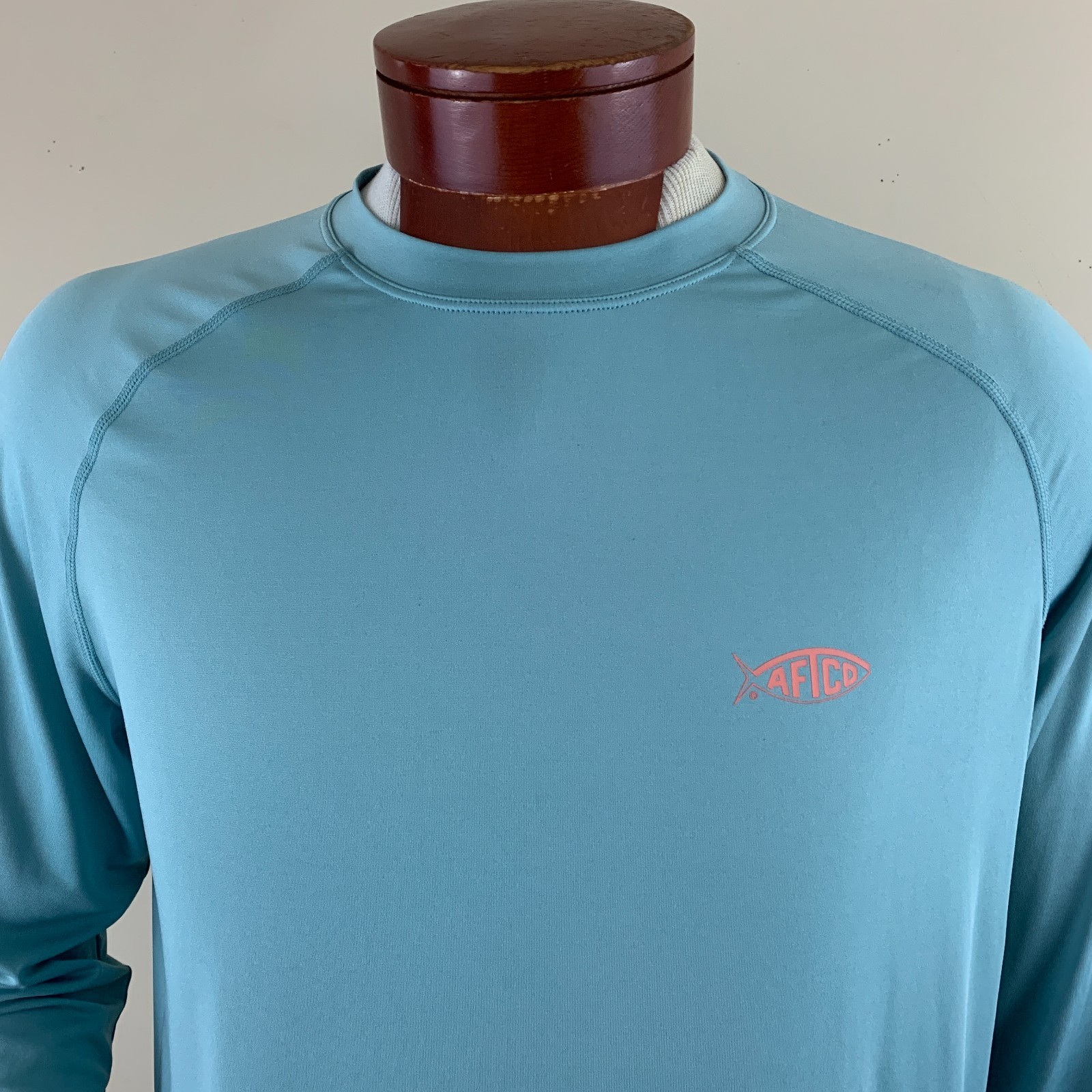 AFTCO Men's Samurai AFTEC Long Sleeve Sun Protection Fishing Shirt Size L gallery