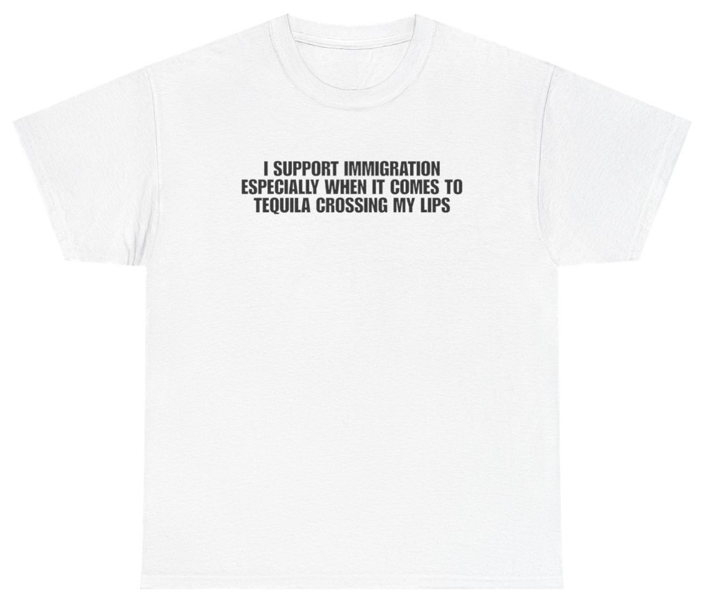 Funny Tequila Immigration Shirt | Unethical Threads gallery