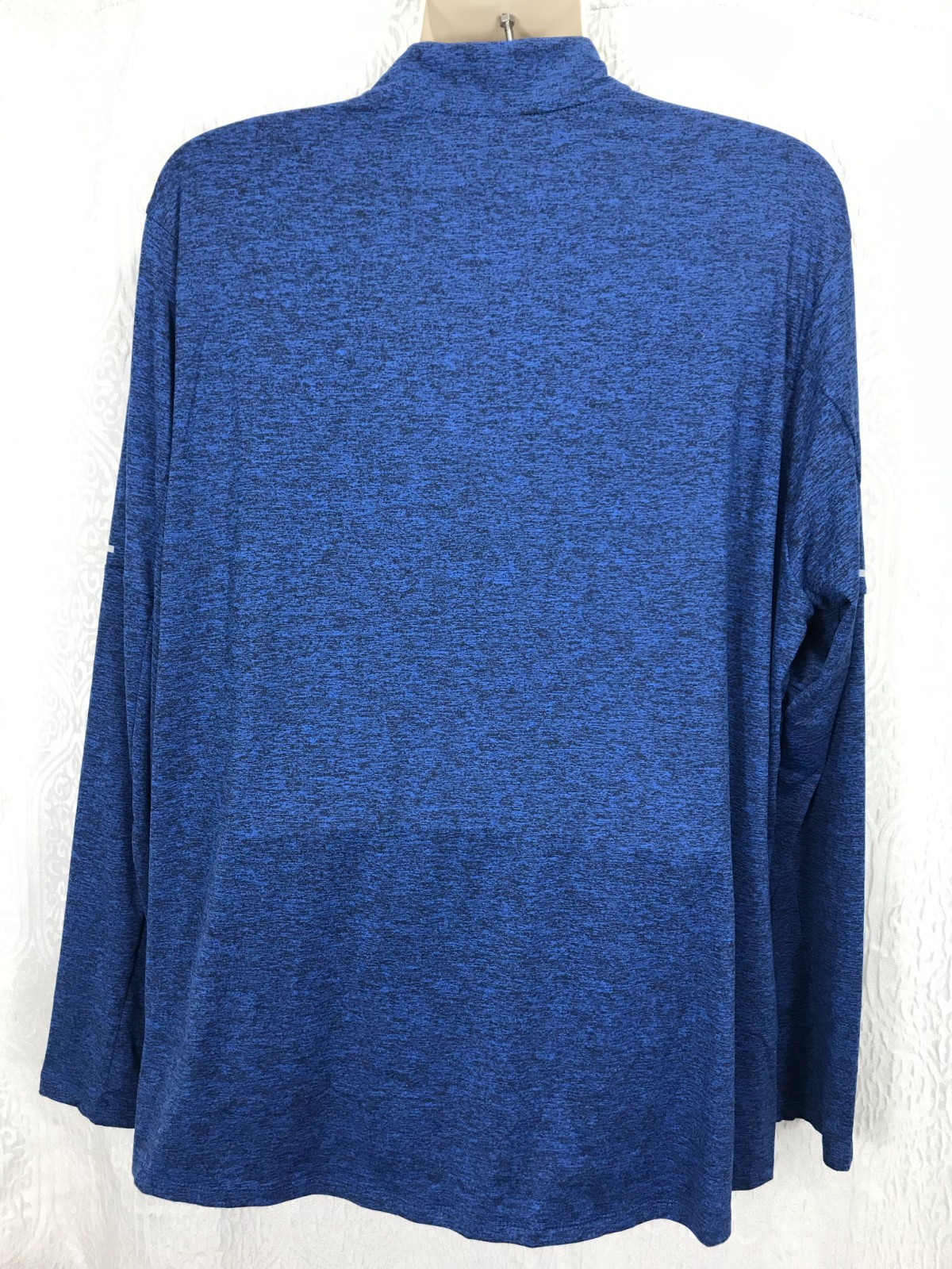Nike Element Dri-FIT Half Zip Running Shirt Men's Size XXL Obsidian/Game Royal gallery