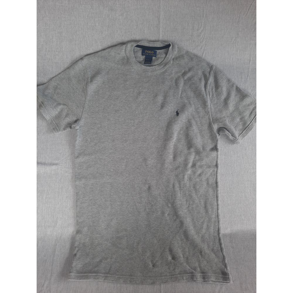 Polo Ralph Lauren Men’s XL Knit Herringbone Embroider Logo T-Shirt Short Sleeve