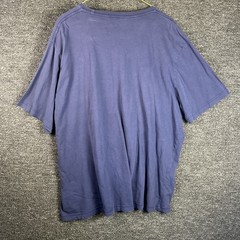 Chaps Mens Tee 100% Cotton Flag Silver Range L