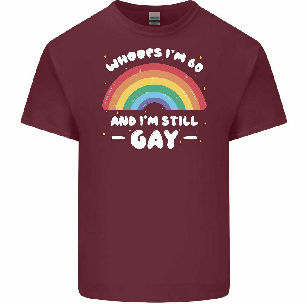 I'm 60 And i'm Still Gay Men's Funny T-Shirt LGBT Pride Day 60th Birthday Gift gallery