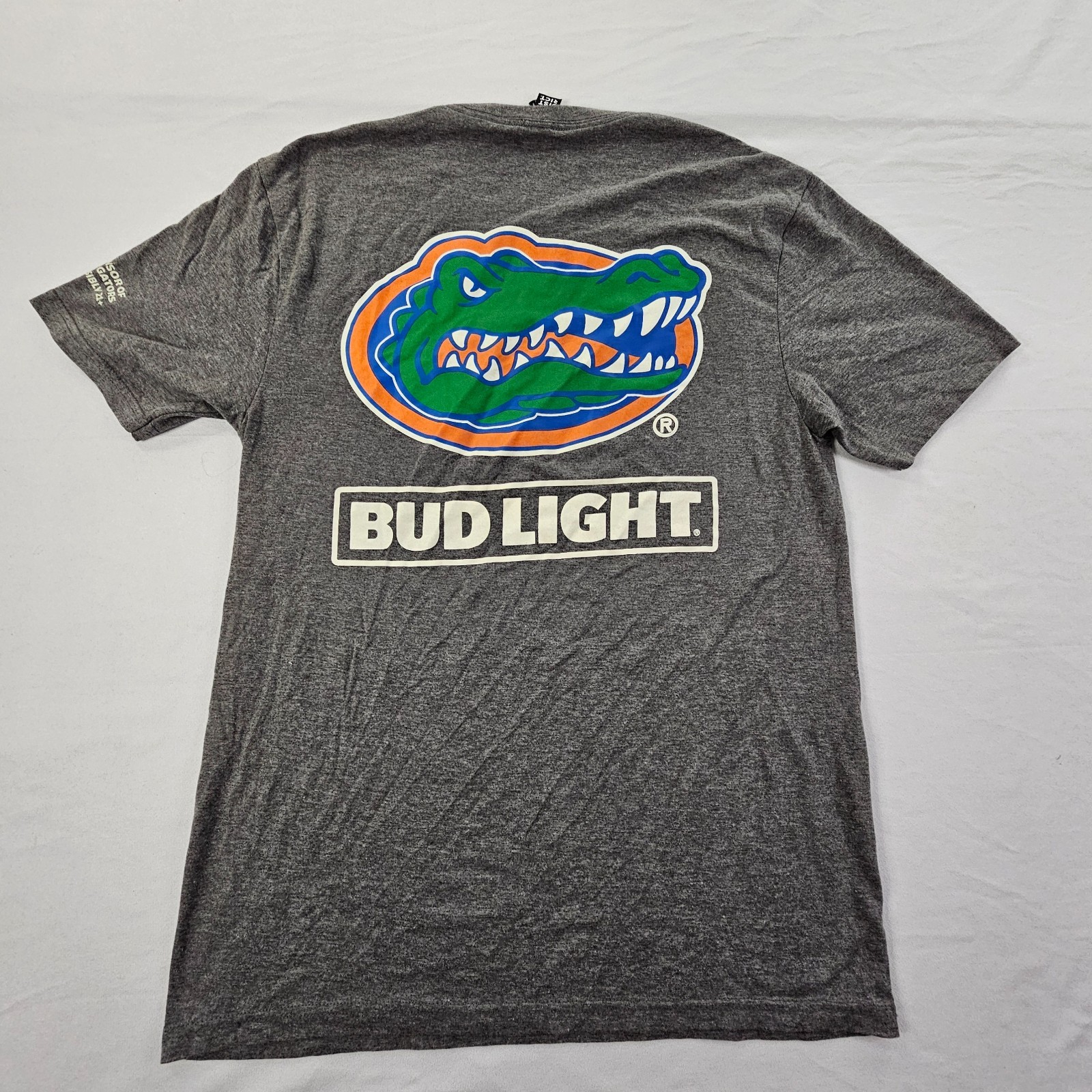 Florida Gators Bud Light Gray Short Sleeve Tri-Blend T-Shirt Men's S gallery