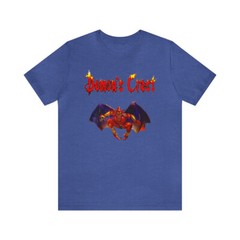 Demon’s Crest SNES Retro Style Pixel Art Unisex Short Sleeve Tee T-Shirt