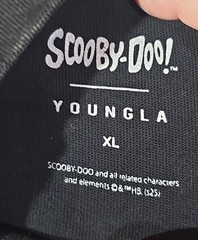 YoungLA Scooby-Doo Graphic Tee #4252 Distressed Oversized Goth Grunge Men’s XL