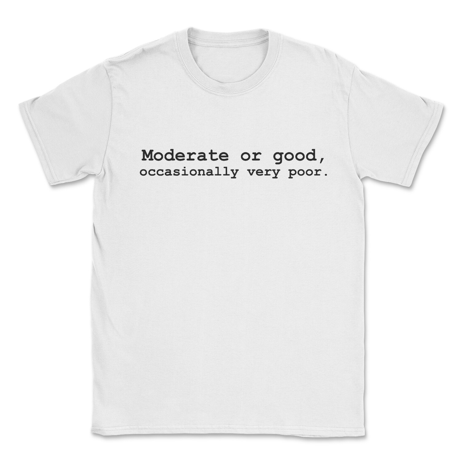 The Shipping Forecast T-Shirt Moderate Or Good, Occasionally Very Poor. Unisex gallery
