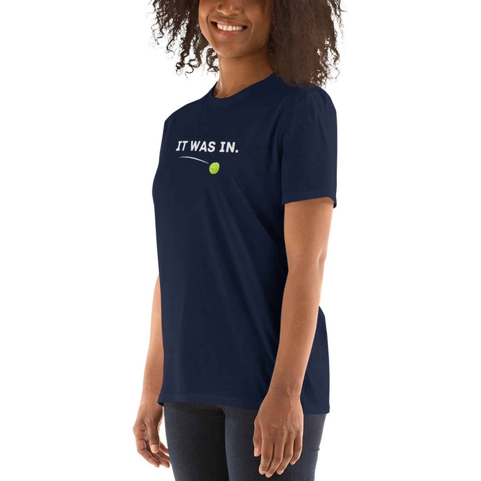 Funny Pickleball T-shirt, 'it Was In', Sports Gift Unisex T-Shirt gallery