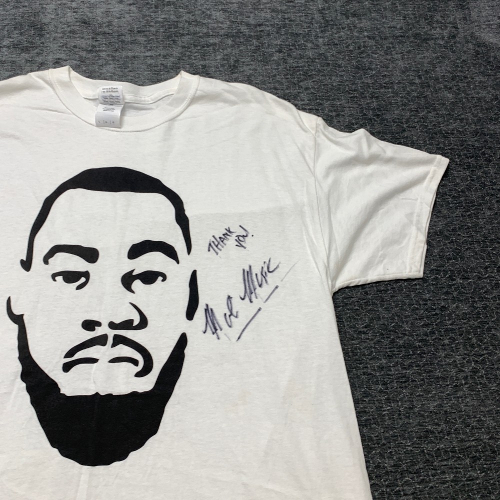 Gildan Ultra Cotton Mali Revealed Tour 2015 T Shirt Mens Large White Graphic Tee gallery