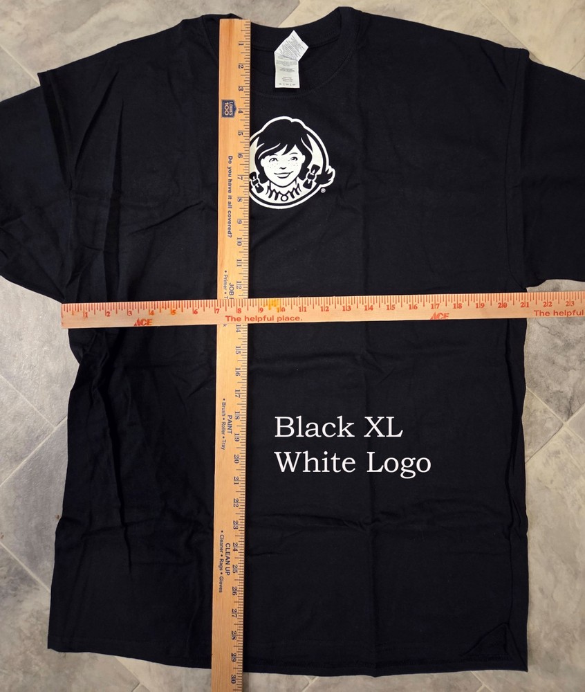 New Wendy’s Employee T-Shirts Black/Slate/Blue – Sizes M, XL, XXL, XXXL