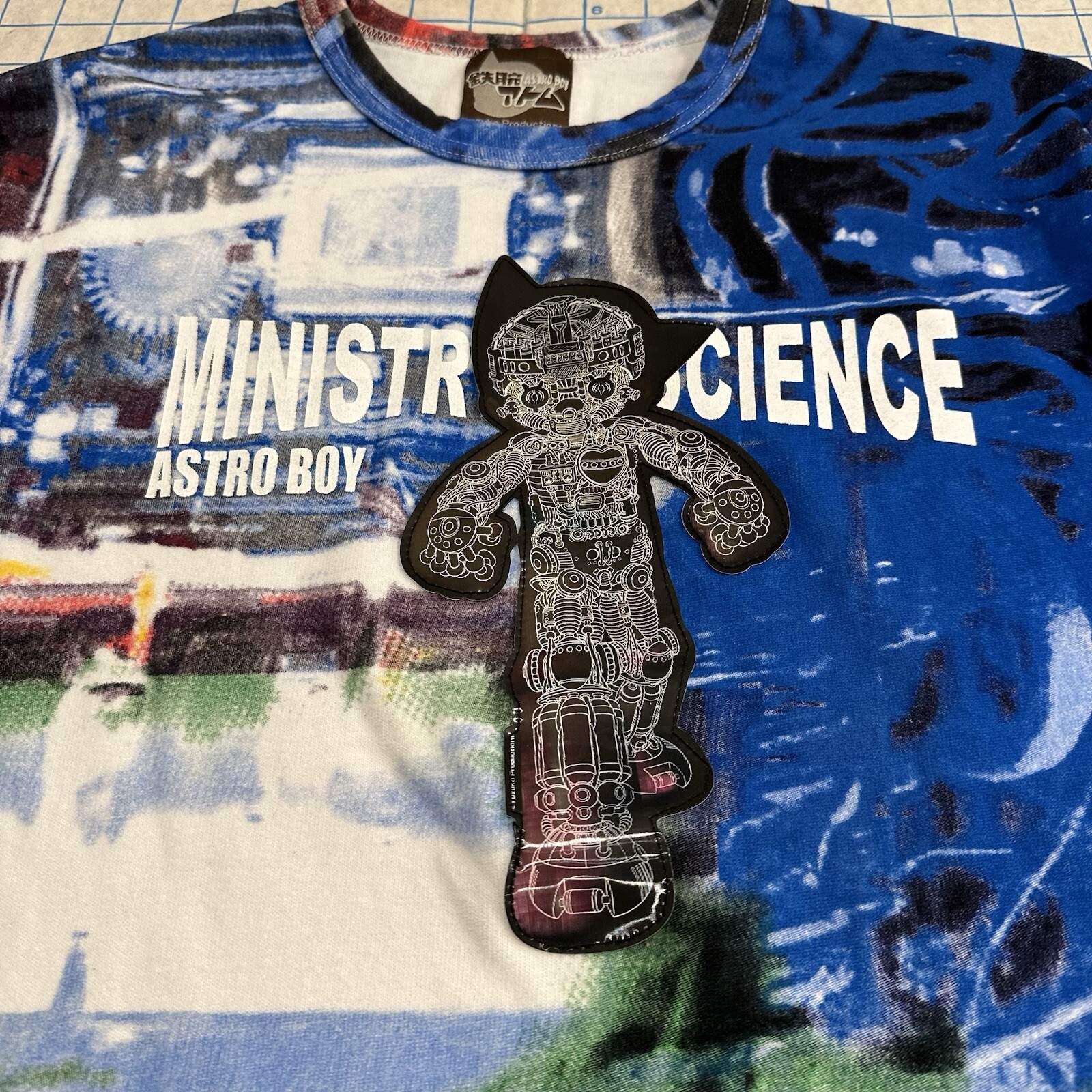 Astro boy AOP T-Shirt Large TEZUKA 3D Hologram 175/105 19.5×26