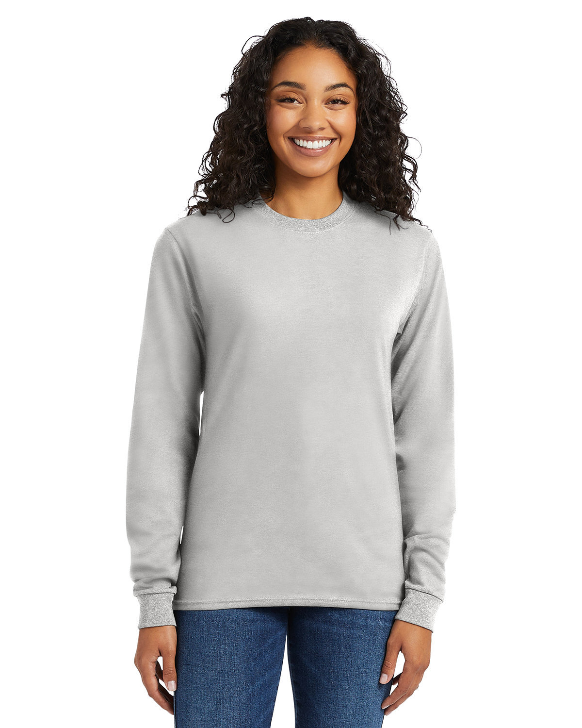 2 Pack Of Hanes 5286 Mens ComfortSoft Long Sleeve T Shirt Stylish T-Shirt