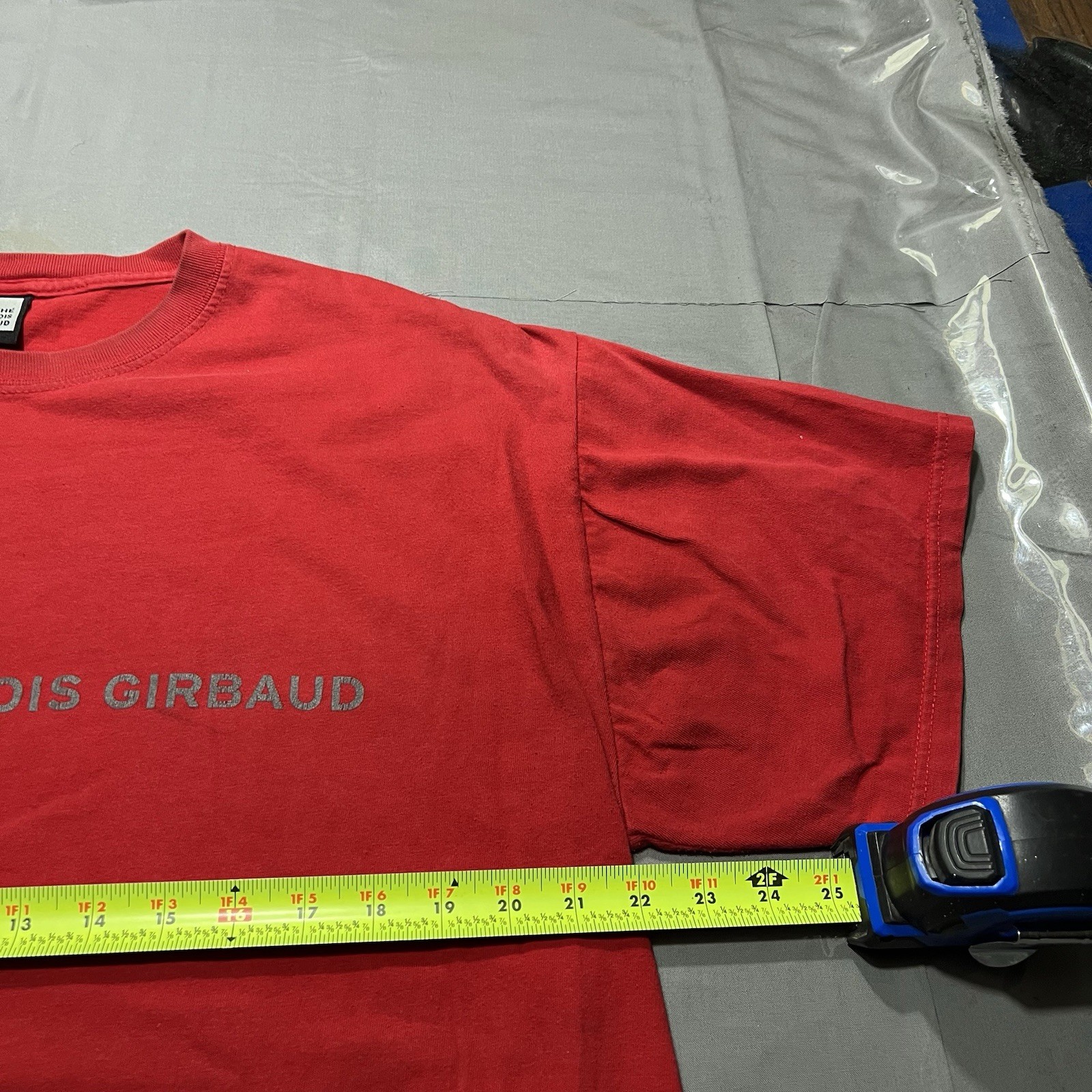 Vintage Marithe Francois Girbaud T-Shirt Mens L Red Logo Graphic gallery