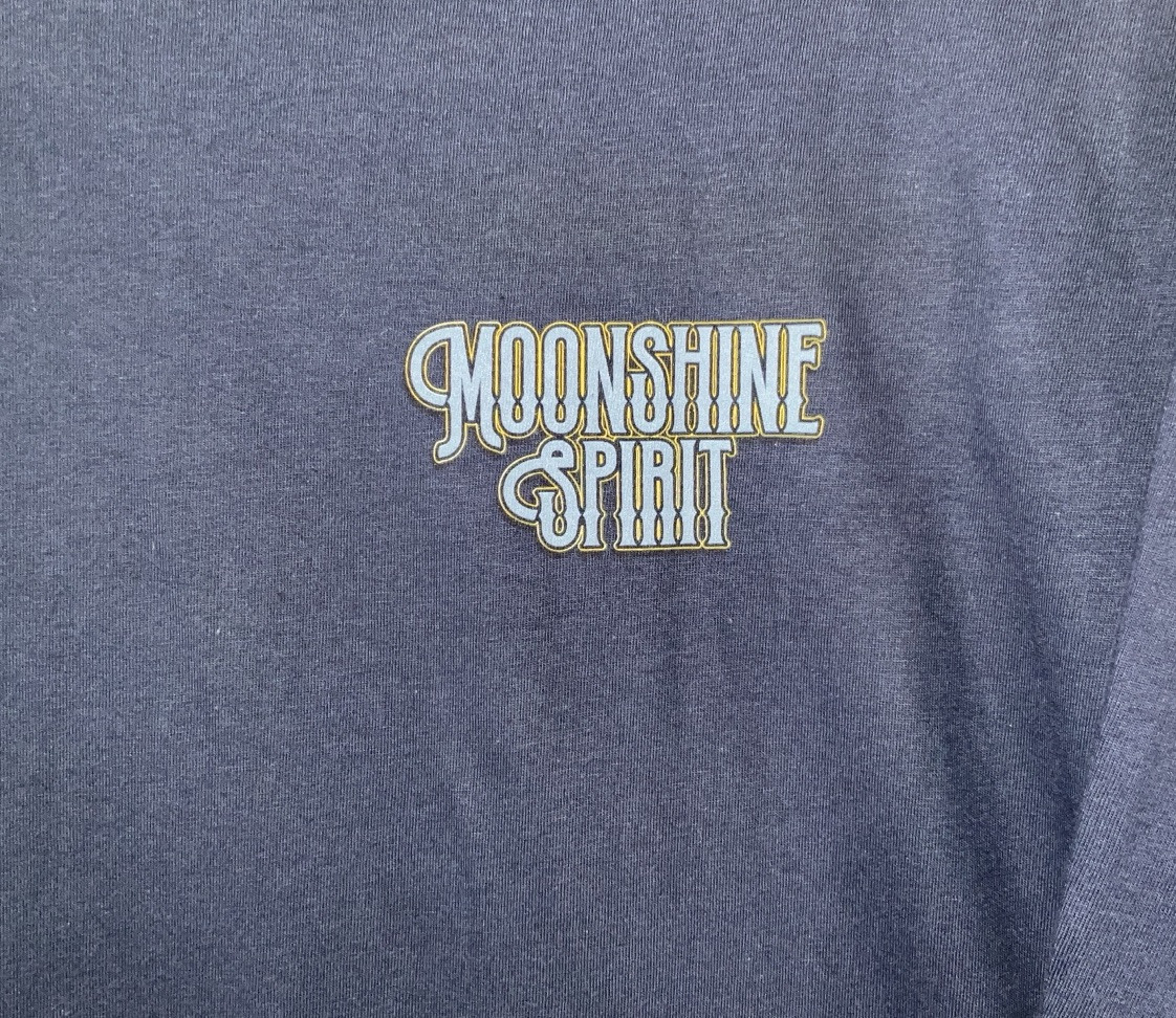 NWT Men’s Brad Paisley Moon Shine Spirit Eagle Lightning T-shirt Navy XXL (2XL) gallery