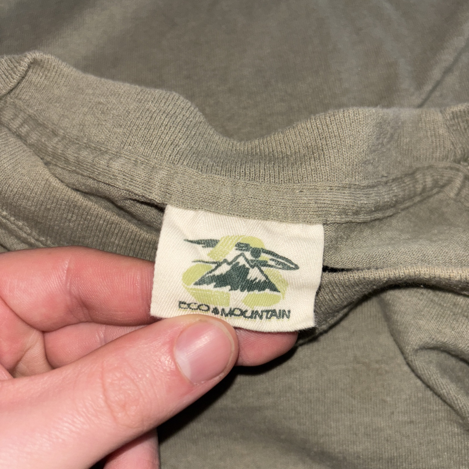 Vtg Grand Canyon Shirt Men's Large Green Eco Mountain National Park Aztec Print gallery