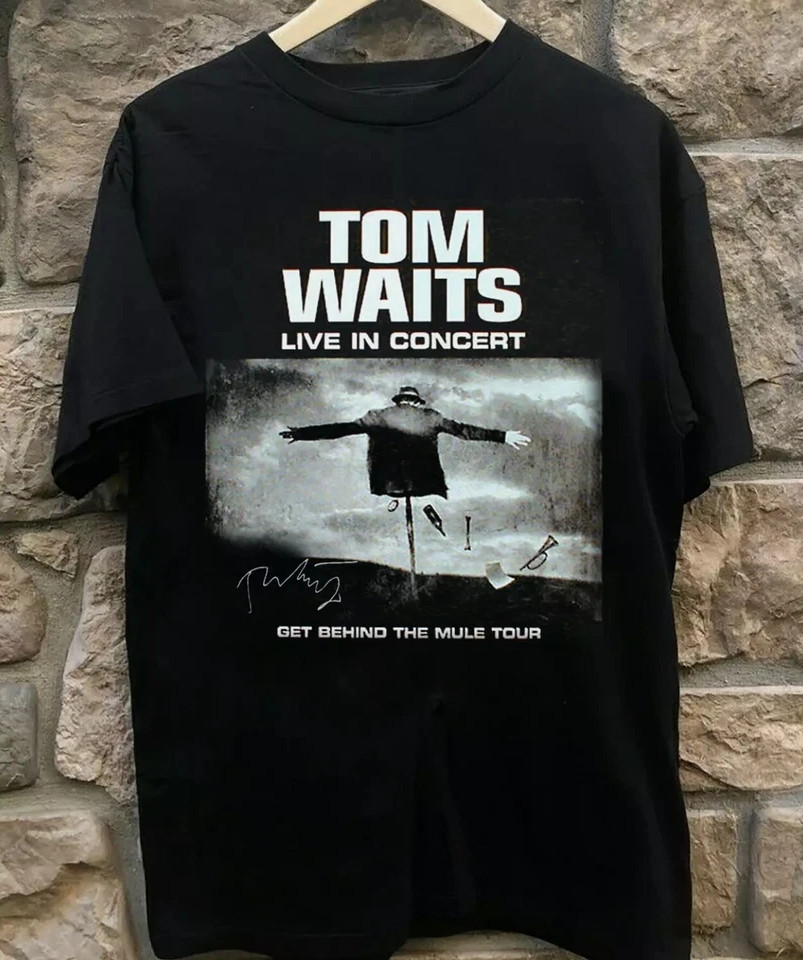 Tom Waits Get Behind The Mule Tour T-shirt All Size S to 5XL ZL551 gallery