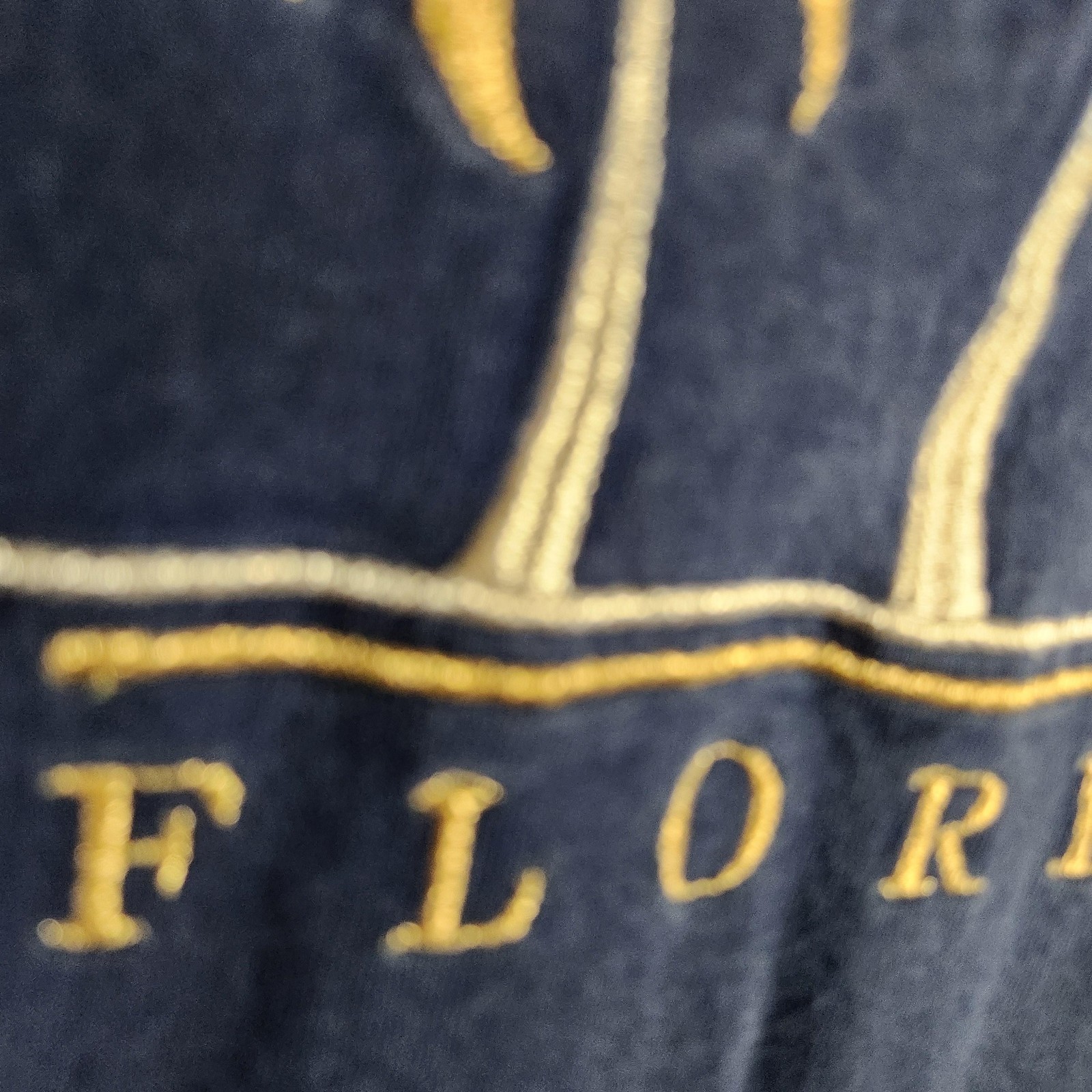 Vintage Florida Shirt Mens XL Blue Palm Trees Embroidered Graphic USA 90s Beach gallery