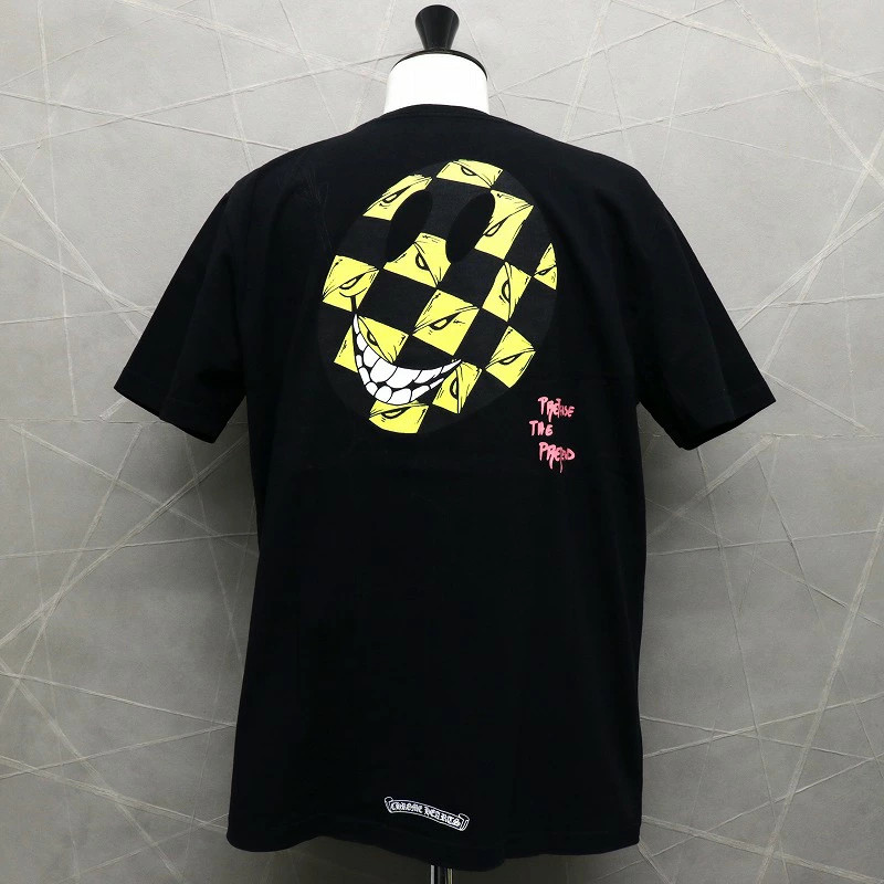 Chrome Hearts Matty Boy/Matty Boy/Ppo Pretense/Pocket T-Shirt/Pink Print/L Size