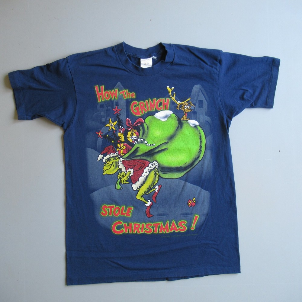 Vintage 1997 Dr Seuss The Grinch 90s T Shirt
