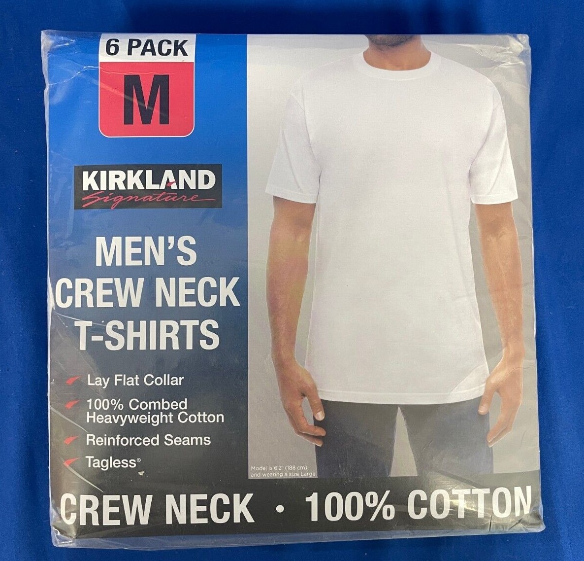 Kirkland Signature Men’s Crew Neck 6-Pack T-Shirts - Choose Color & Size - NEW gallery