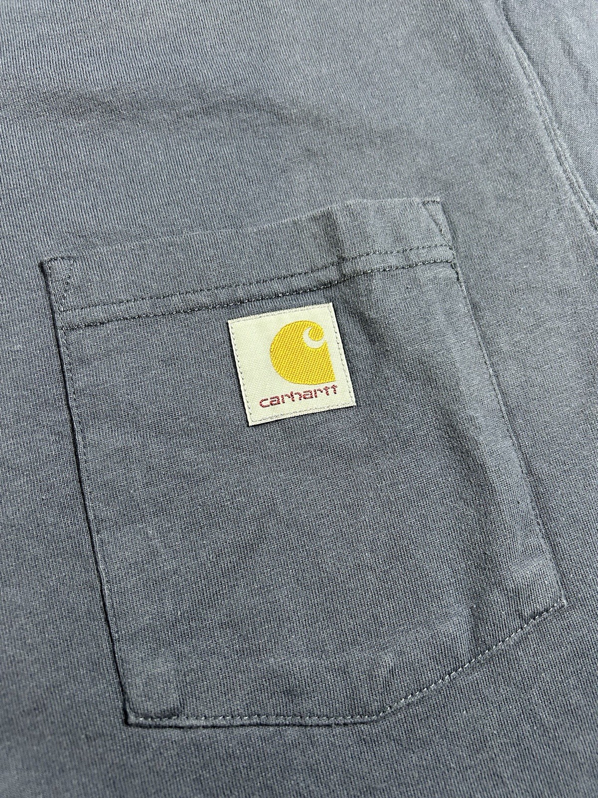 Carhartt Pocket T Shirt Mens Medium Blue Workwear Loose Fit Spring 2025 gallery