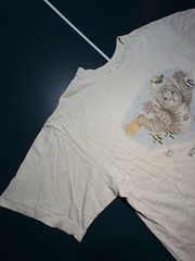 Vintage 90s Bob Harrison Cat Fish Window Shopper T-Shirt Size XL Single Stitch