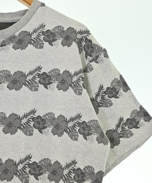 417 T-shirts/Cut & Sewns GrayxCharcoal gray(Flower Pattern) M 2200687008018 gallery