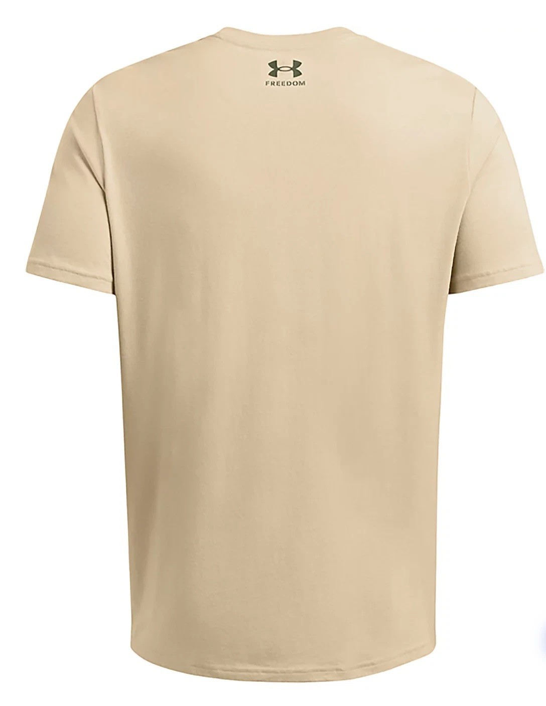 Under Armour UA Men's Freedom Flag T-Shirt Short Sleeve Desert Sand Size Large gallery
