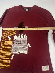 Marithe Francois Girbaud T Shirt Mens L Long Sleeve Skater Street Tee Y2K