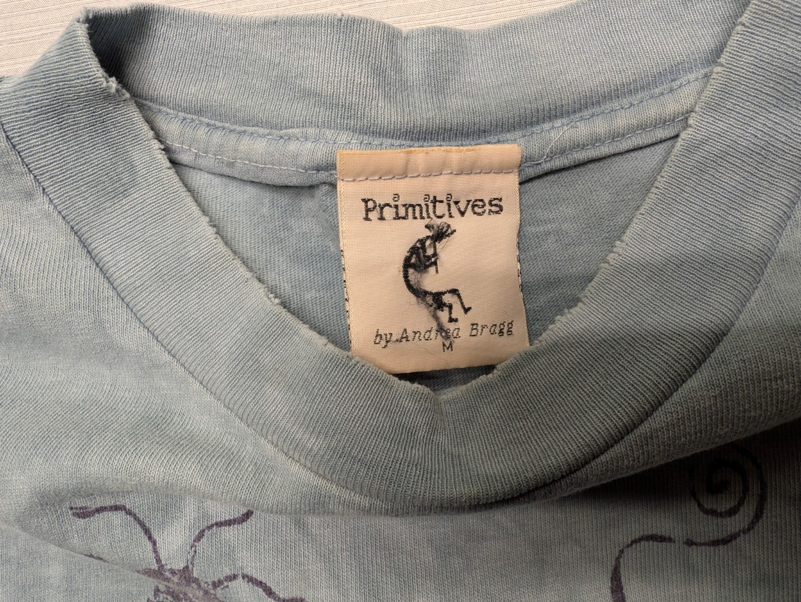 Vintage Primitives Andrea Bragg Designs Native American T-Shirt Medium gallery