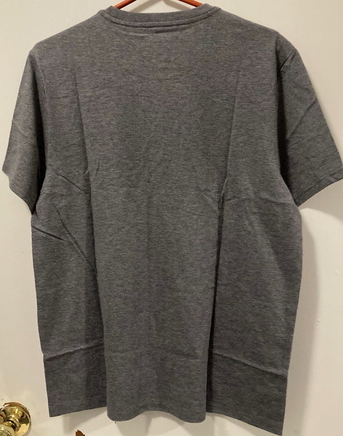 Flag & Anthem Men’s Short Sleeve Crew Neck Gray Graphic T-Shirt Medium NWT gallery
