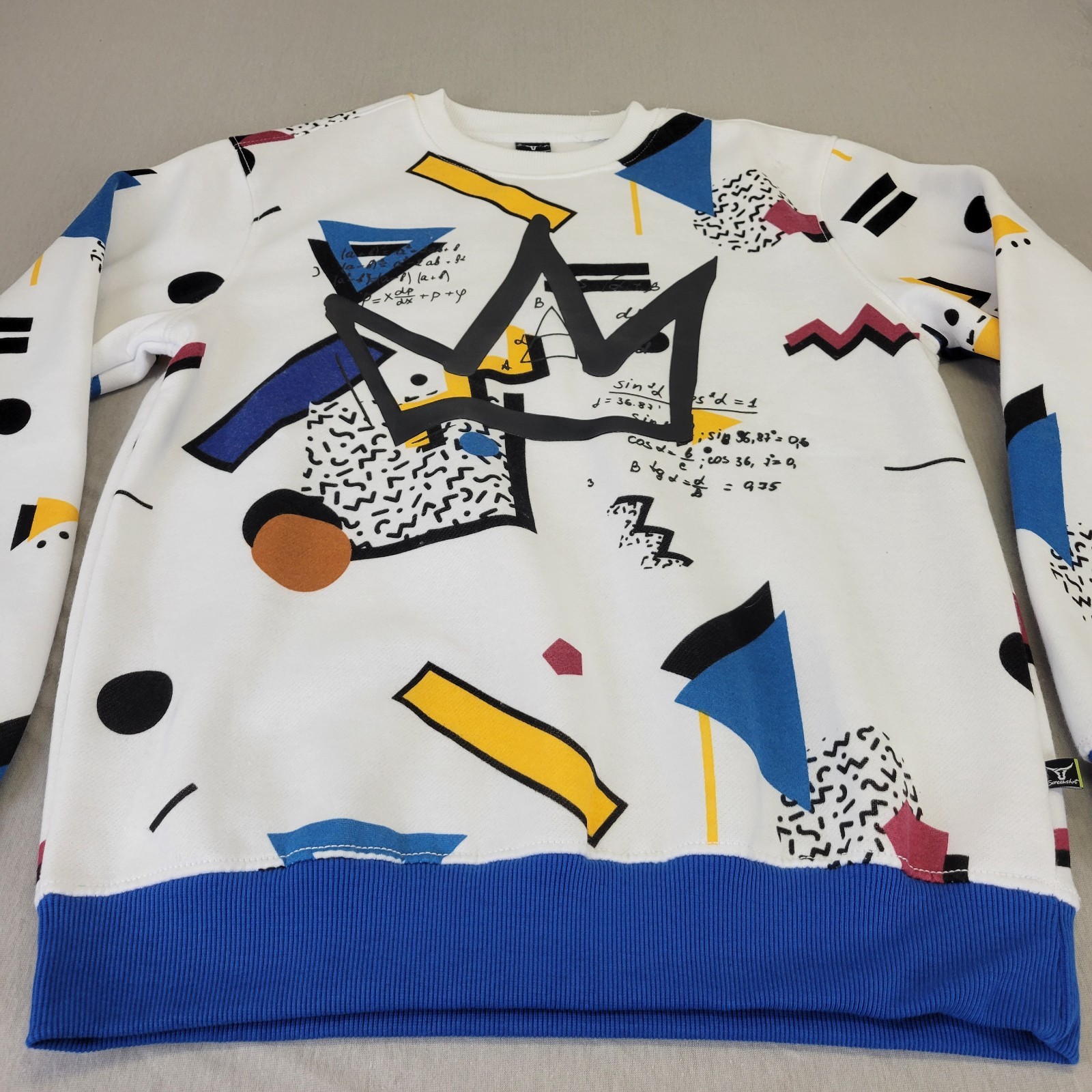 Screenshot Sweatshirt Loose Fit Sz Small Graffiti Shirt Urbanwear Hype Hip Hop gallery