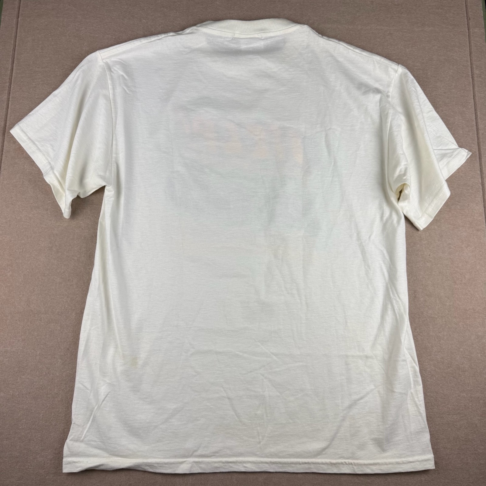 Vintage 1998 Retired Funny Shirt Mens L White Graphic Tultex Retired Statement gallery