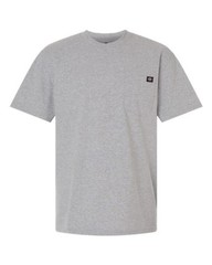 Dickies Men’s Traditional Heavyweight T-Shirt with Pocket Relaxed Fit 2 Pack