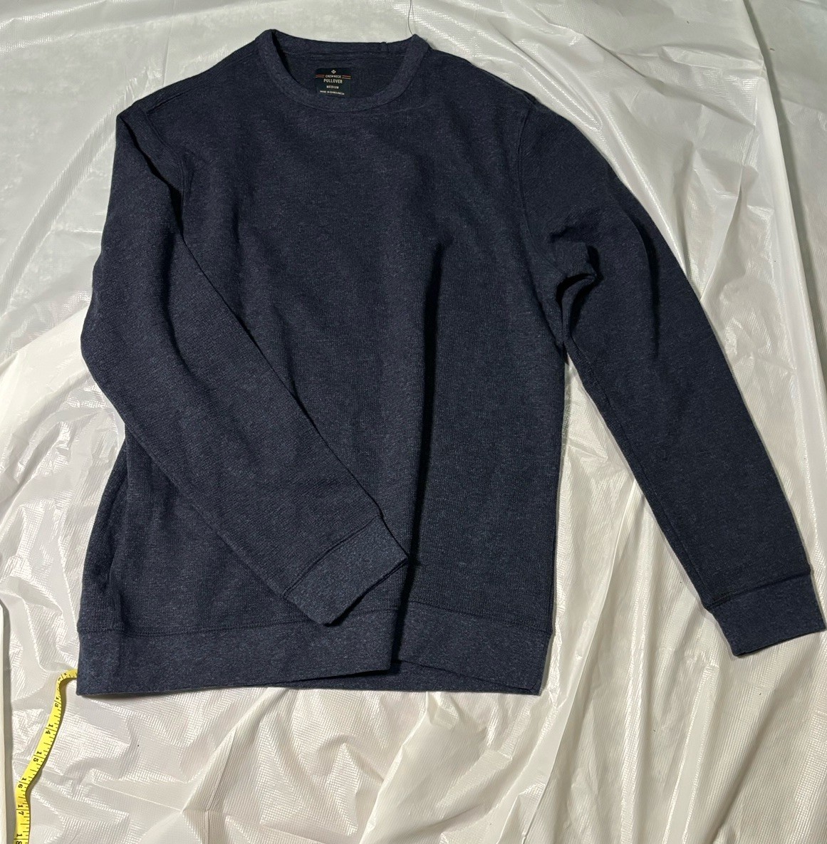 Members Mark Mens Pullover Medium Size Blue Long Sleeves Top NWT gallery