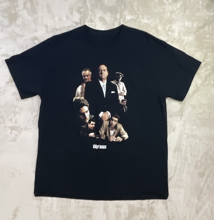 The Sopranos Characters Vignette Vintage Tee – Black T-Shirt Men’s Size XL