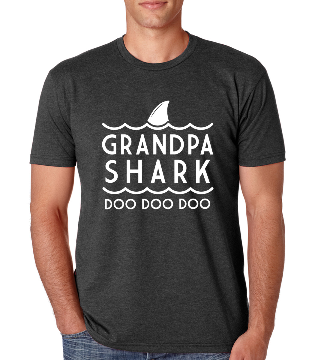 GRANDPA SHARK DOO DOO DOO family fun Father's Day gift parenthood T-Shirt gallery
