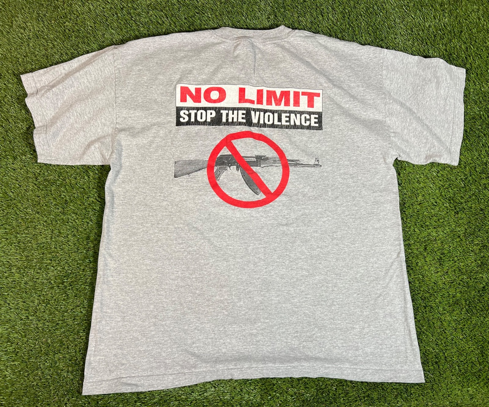 Vintage Y2K No Limit Records "Stop the Violence" Rap Beef Tee Hip Hop Shirt gallery