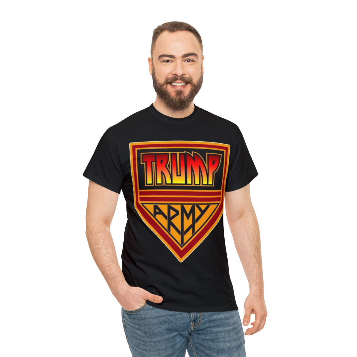 Trump Army logo Short Sleeve Tee